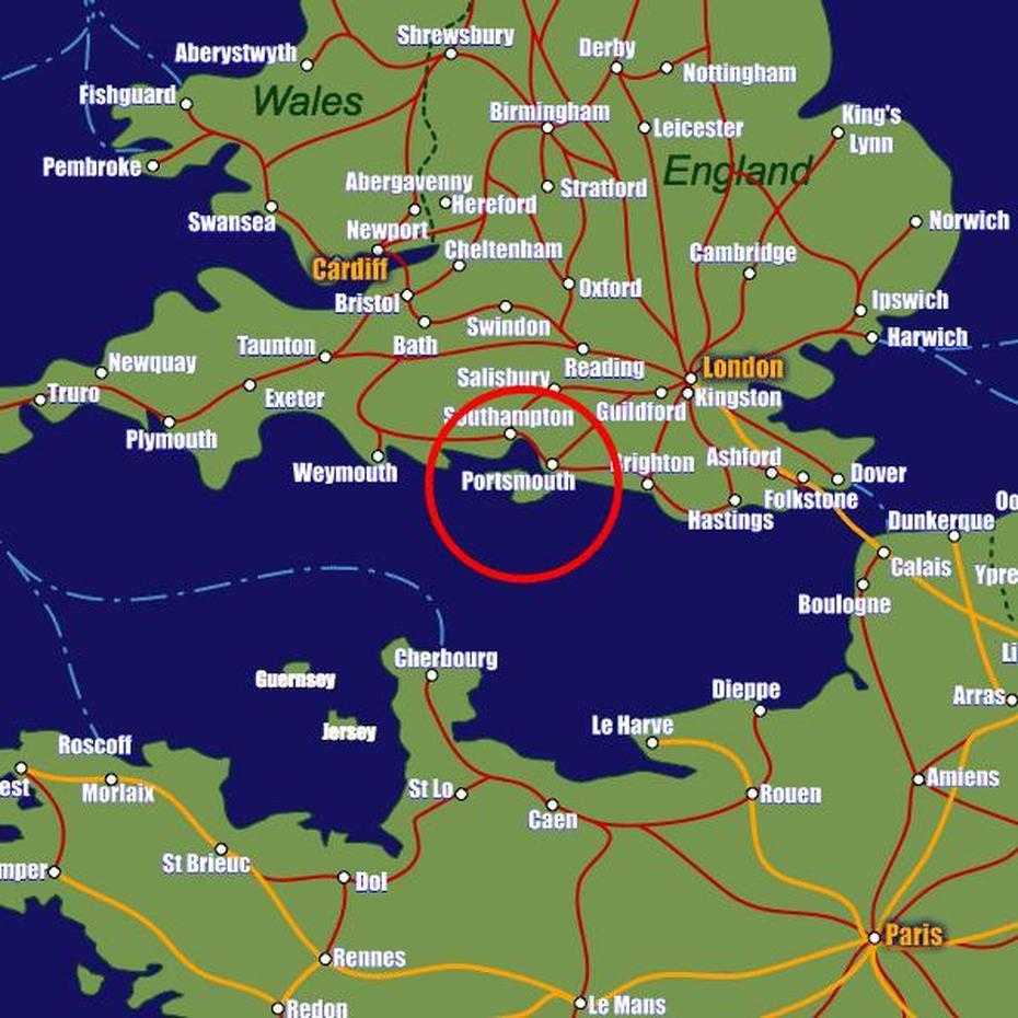 Map Uk Portsmouth – Direct Map, Portsmouth, United Kingdom, Portsmouth Harbour, Lancashire England