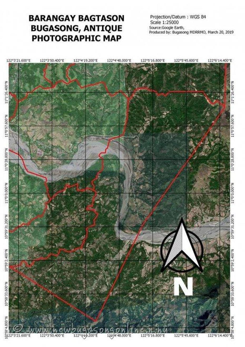 Mapa Kang Mga Kabarangayan Sa Bugasong, Bugasong, Philippines, Western Visayas Philippines, Bugasong By Cookie
