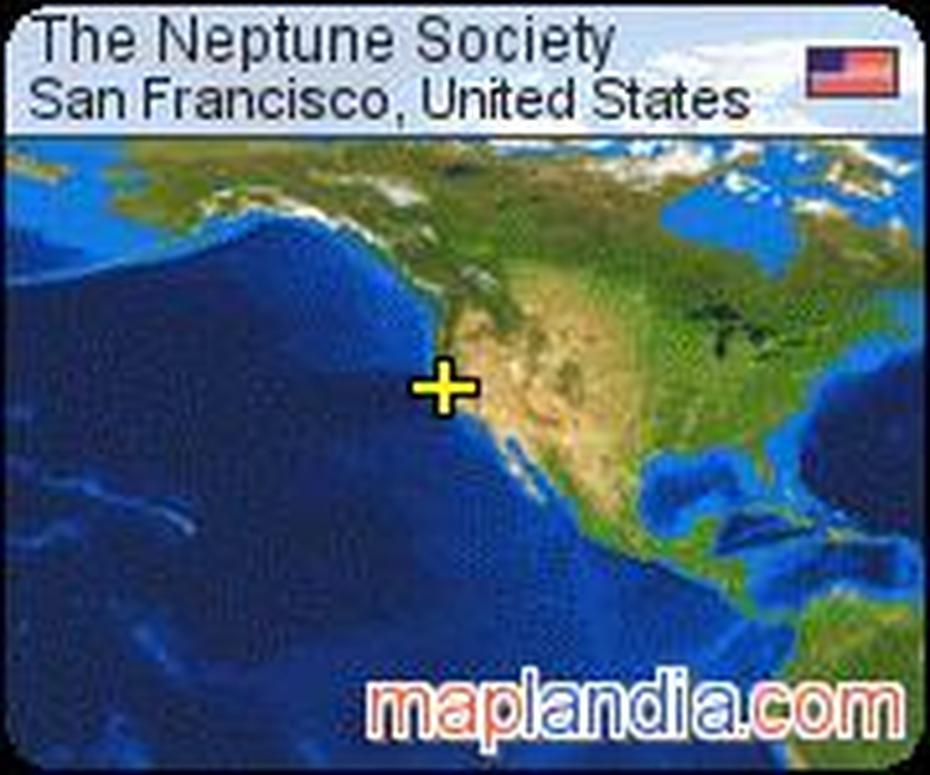 The Neptune Society | San Francisco Google Satellite Map, Neptune, United States, United States  For Kids, Detailed  United States