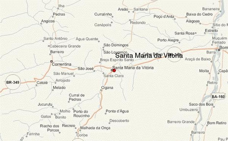 Santa Maria Da Vitoria Location Guide, Santa Maria Da Vitória, Brazil, Boa Vista Brazil, Santa Maria Rio Grande Do Sul