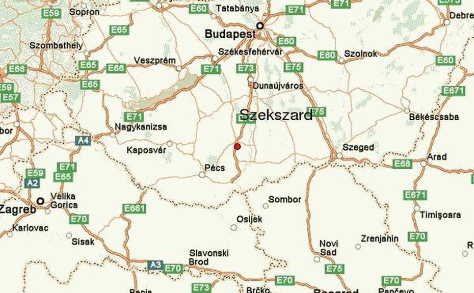 Szekszard Location Guide, Szekszárd, Hungary, Big Hungary, Szekszard  Terkep