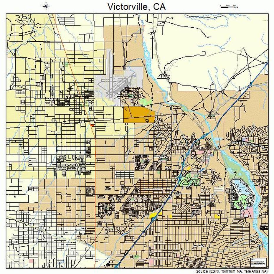 Victorville California Street Map 0682590, Victorville, United States, Old Town Victorville Ca, Mariupol Ukraine