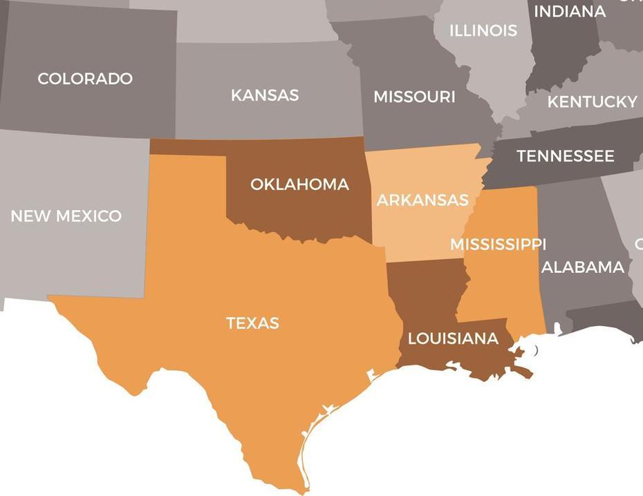 Of Central Usa States, Of North Central United States, Usa Page, Central, United States