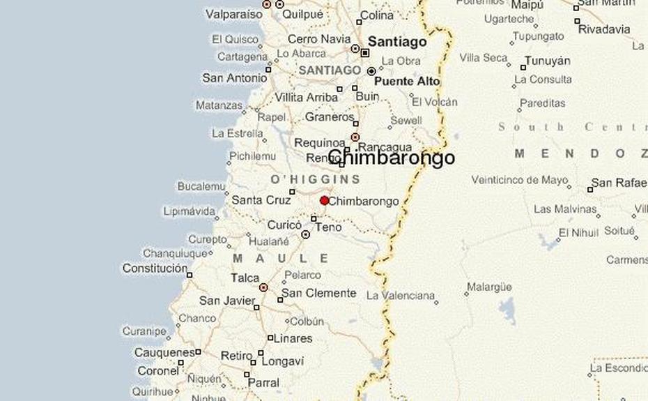 Chimbarongo Location Guide, Chimbarongo, Chile, Chile Road, Santiago