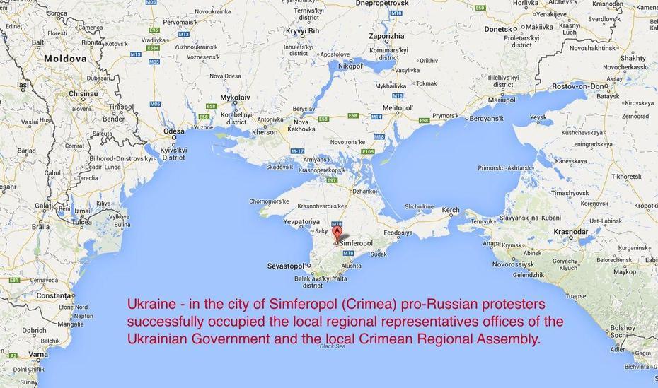 Crimea  City, Simferopol Ladies, Pro-Russian Protesters, Simferopol, Ukraine