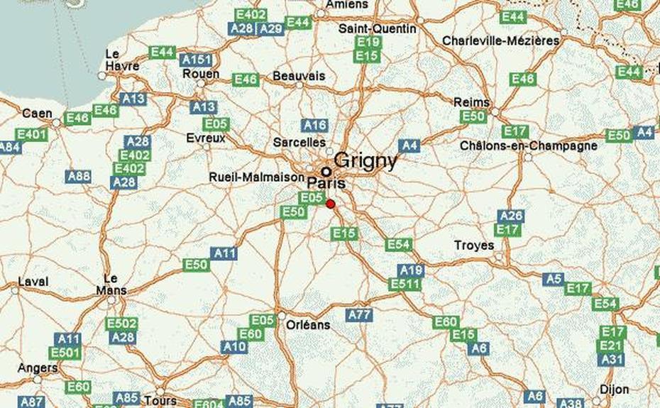 Grigny Location Guide, Grigny, France, La Borne France, Plan De France