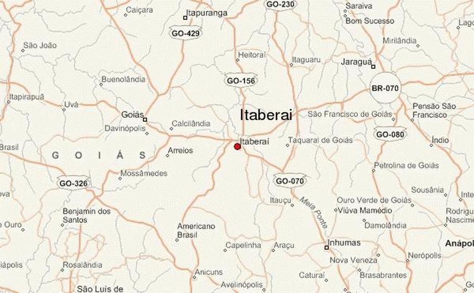 Itaberai Location Guide, Itaberaí, Brazil, Brazil  Printable, Simple Brazil