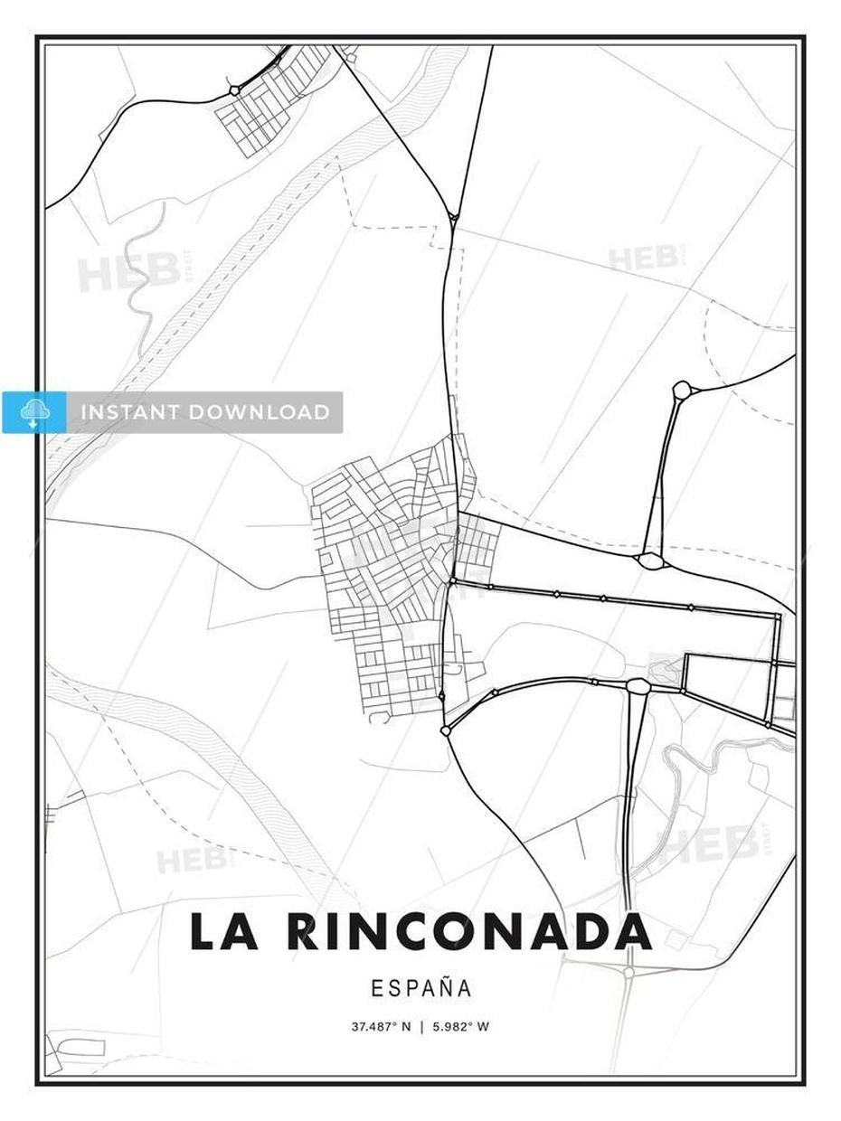 La Rinconada, Spain, Modern Print Template In Various Formats In 2020 …, La Rinconada, Spain, La Rinconada Peru Tourism, Rinconada Peru