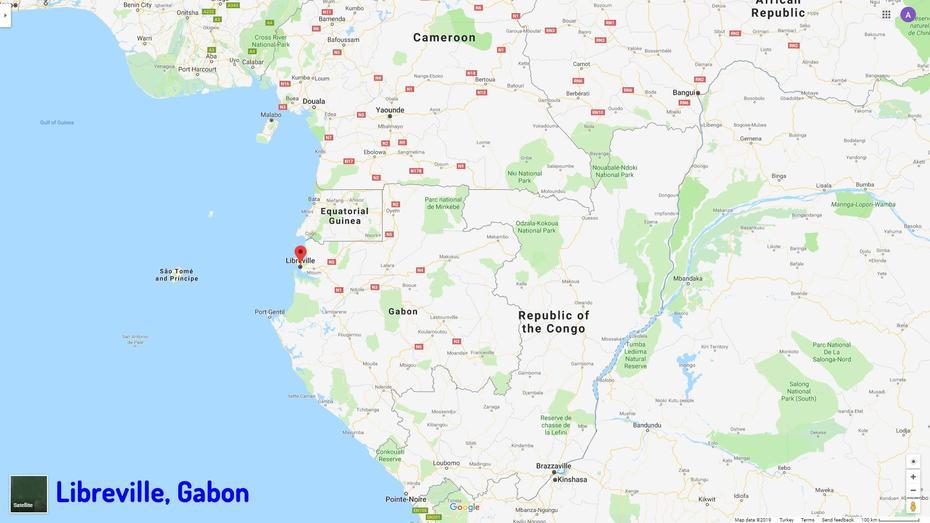 Libreville Map, Libreville, Gabon, Gabon / Location, World  Gabon