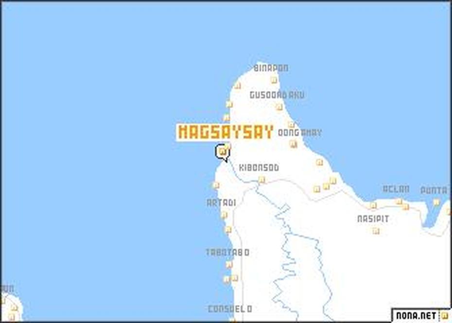 Magsaysay (Philippines) Map – Nona, Magsaysay, Philippines, Magsaysay Misamis Oriental, Ramon Magsaysay Plane Crash