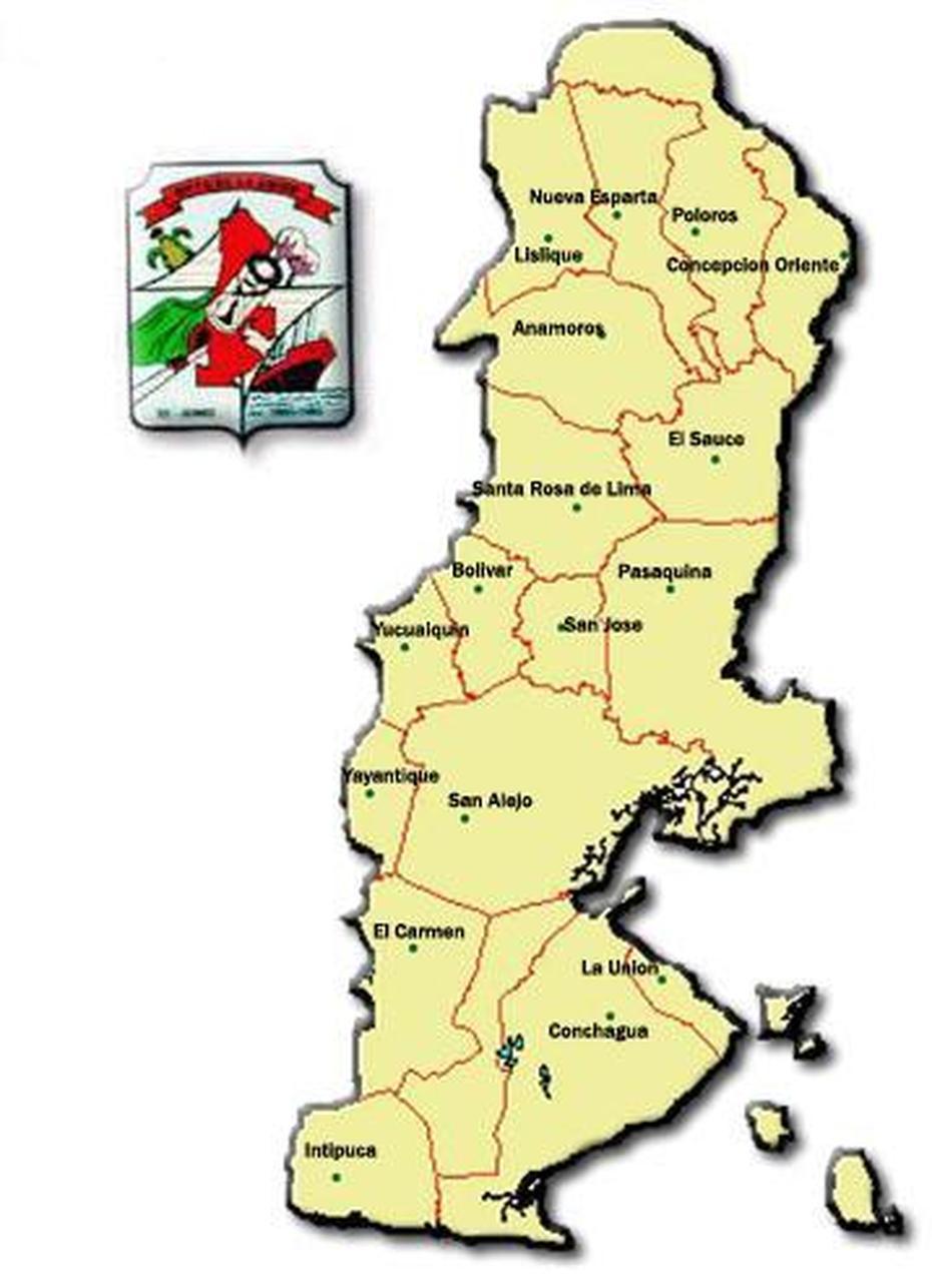 Municipios De La Union – Municipios De El Salvador, La Unión, El Salvador, Playa El Tamarindo El Salvador, A De San Miguel El Salvador