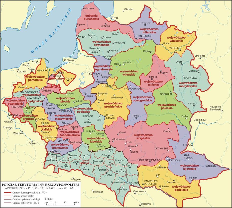 Polish-Lithuanian Commonwealth, Administrative Divisions Proposed By …, Września, Poland, Polish Soldier Ww2, Battle Of  Wizna