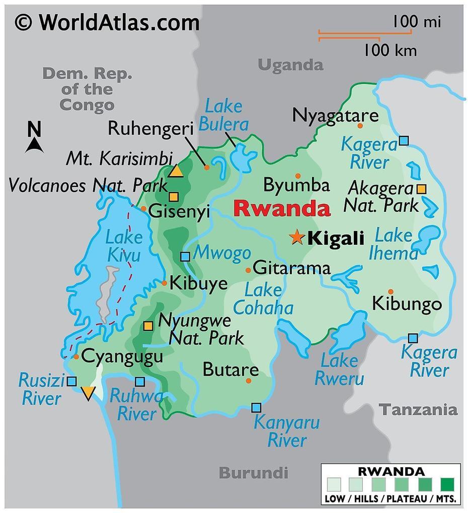 Rwanda Maps & Facts – World Atlas, Rubengera, Rwanda, African  Rwanda, Kigali Rwanda