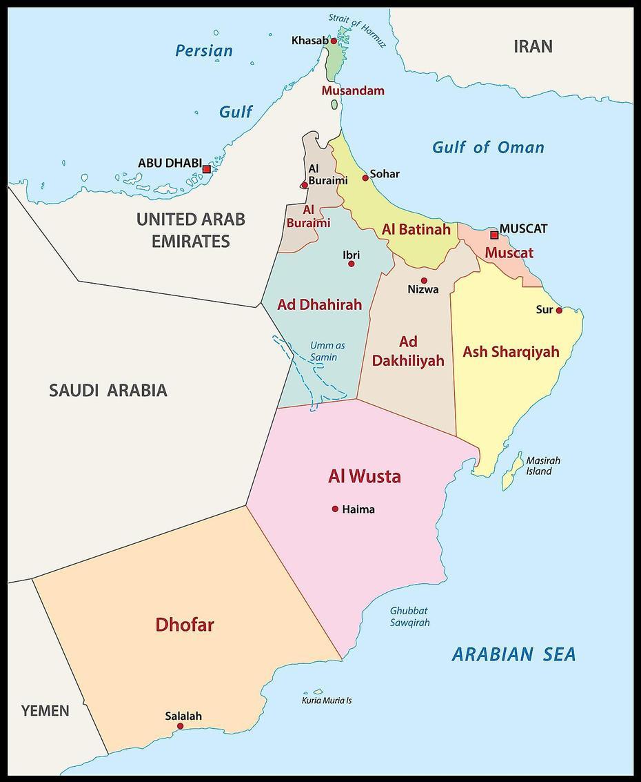 Sultanat Oman, Oman Village Images, World Atlas, Izkī, Oman