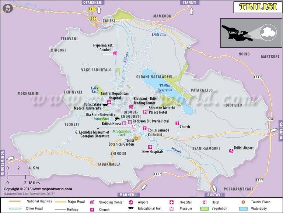 Tbilisi Tourist Attractions Map | Besttravels, Tbilisi, Georgia, Tbilisi Ga, Georgia Asia