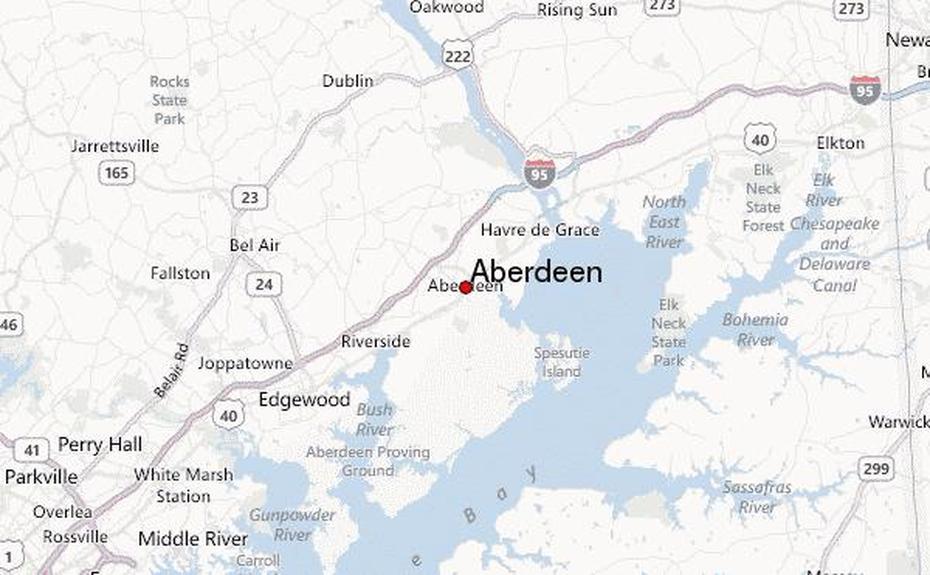 Aberdeen Usa, Aberdeen City Scotland, Maryland Location, Aberdeen, United States