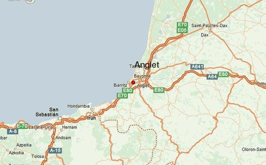 Anglet Tourist Guide – France Map – Plans And Maps Of Anglet, Anglet, France, Surfing France, Pau France