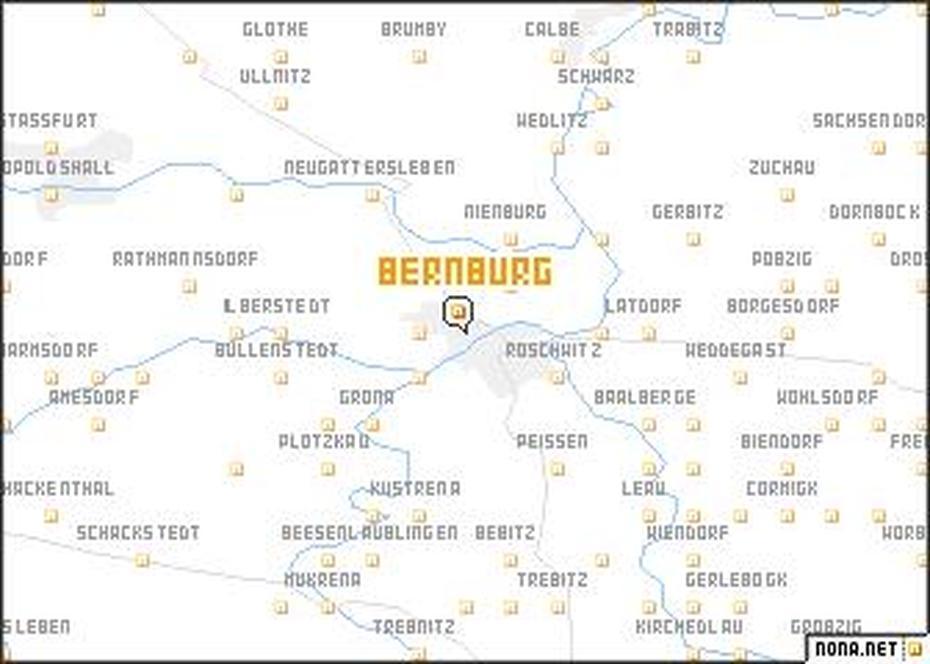 Bernburg (Germany) Map – Nona, Bernburg, Germany, Saxony-Anhalt Germany, Romantic Road Germany Rick Steves