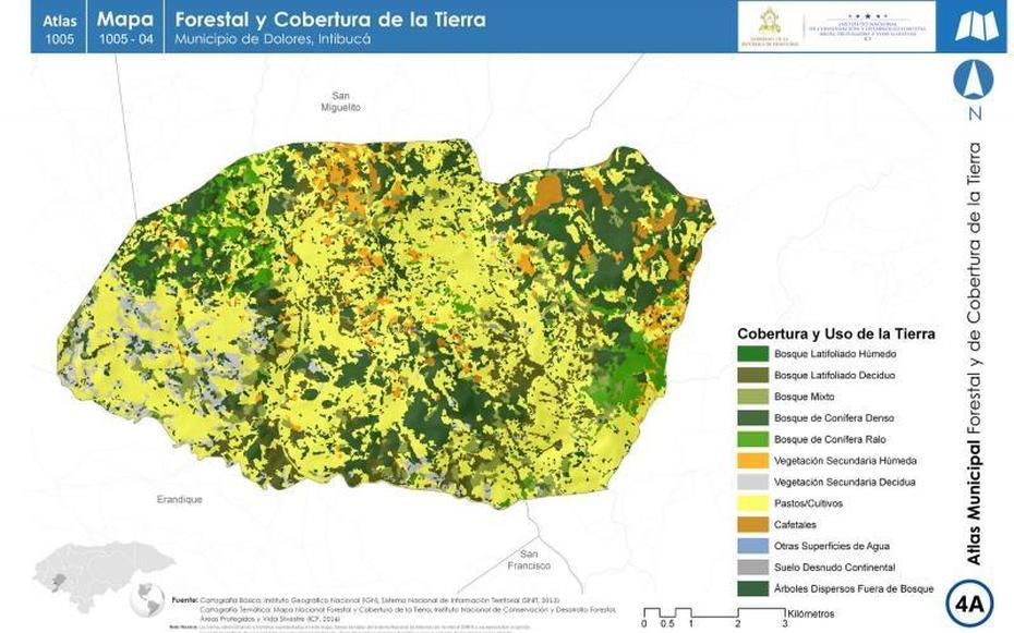 Dolores | Atlas Municipal, Dolores, Guatemala, Casillas Santa Rosa Guatemala, A De Santa Rosa Guatemala