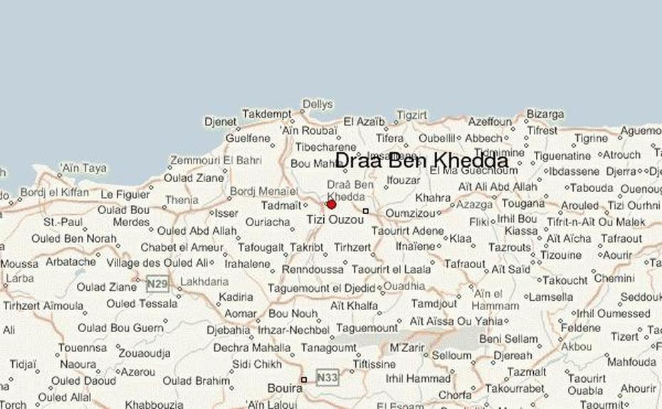 Guide Urbain De Draa Ben Khedda, Draa Ben Khedda, Algeria, Algeria Country, Algeria Cities