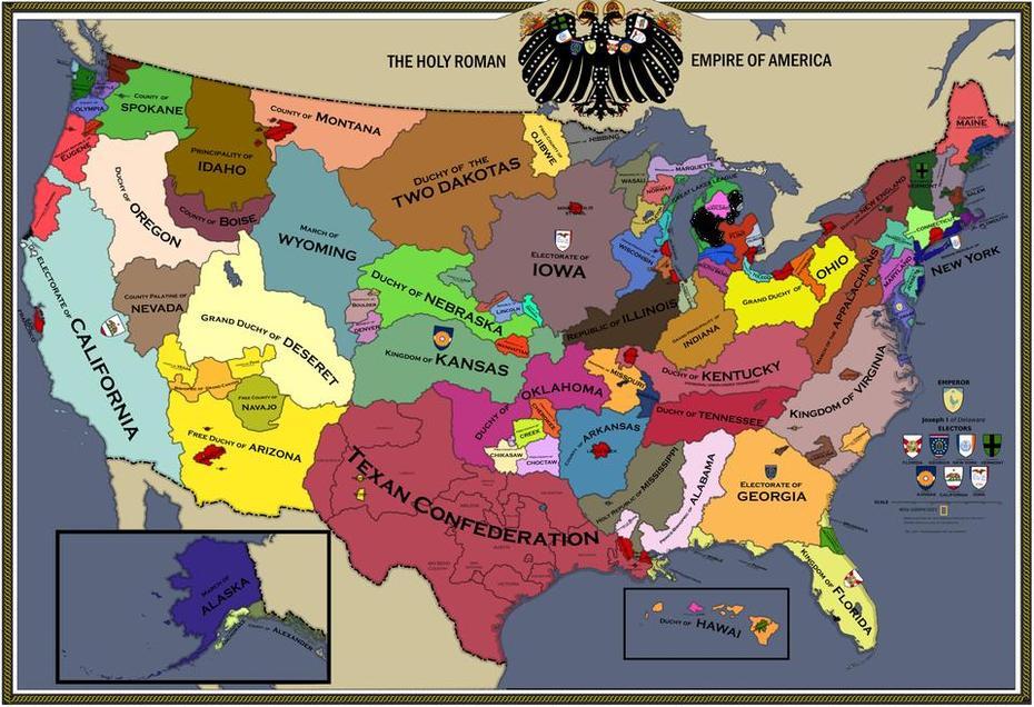 An Holy Roman Empire In America : Imaginarymaps, Rome, United States, Rome Country, United States Imperialism