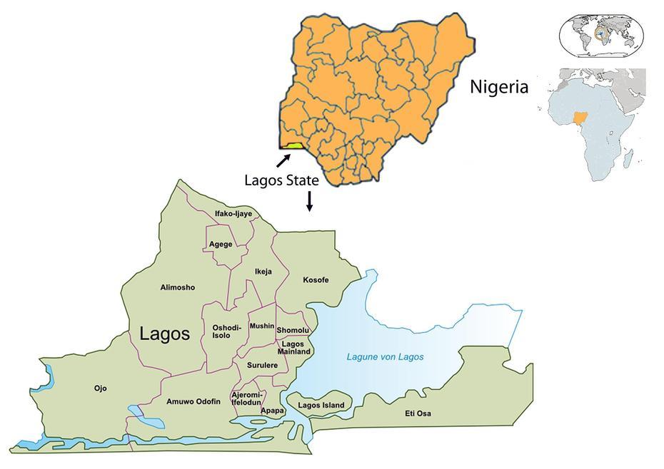 Lagos Nigeria Map : Lagos Map Victoria Island – Show All Articles In …, Lagos, Nigeria, Lagos Nigeria Africa, Nigeria  With Cities