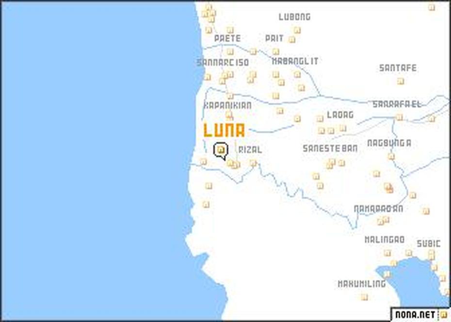 Luna (Philippines) Map – Nona, Luna, Philippines, Antonio Luna, Juan Luna Art