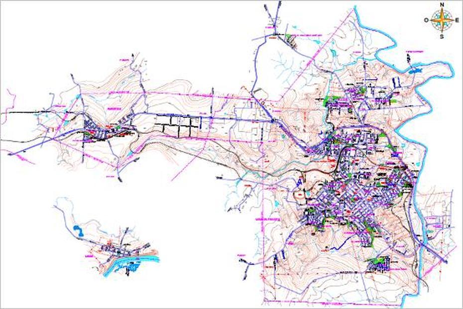 Mapa Da Cidade E Dos Distritos – Atlas De Laranjal Paulista, Laranjal Paulista, Brazil, Avenida Paulista, San Pablo  Brasil