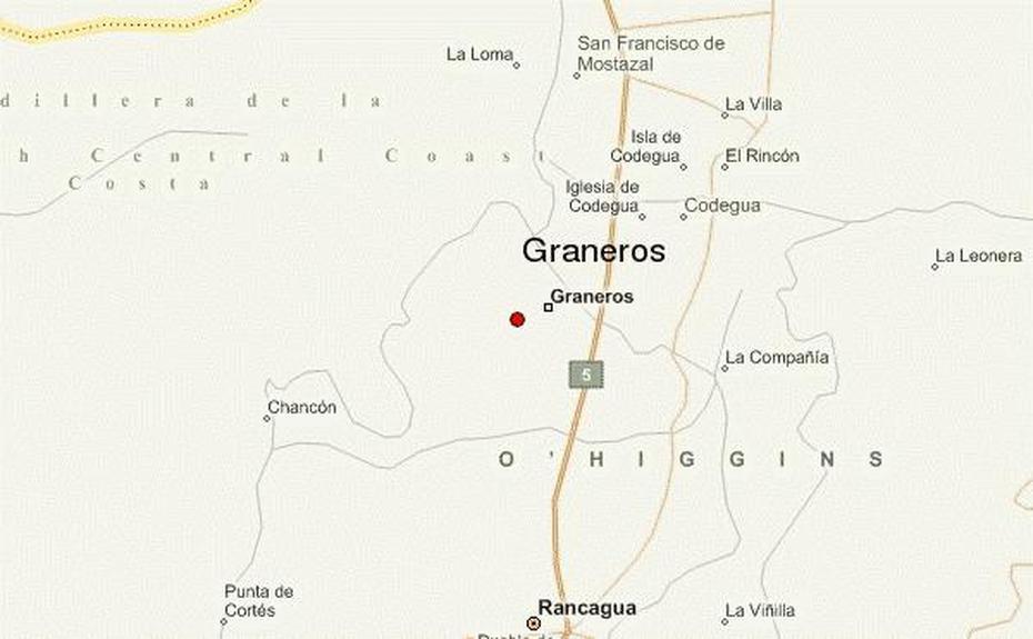 Marceneiro, Esteban Granero, Location Guide, Graneros, Chile