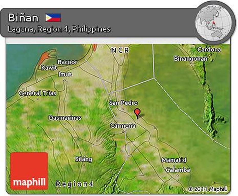 Of Ncr Region Philippines, Alabang Muntinlupa  City, Satellite, Biñan, Philippines