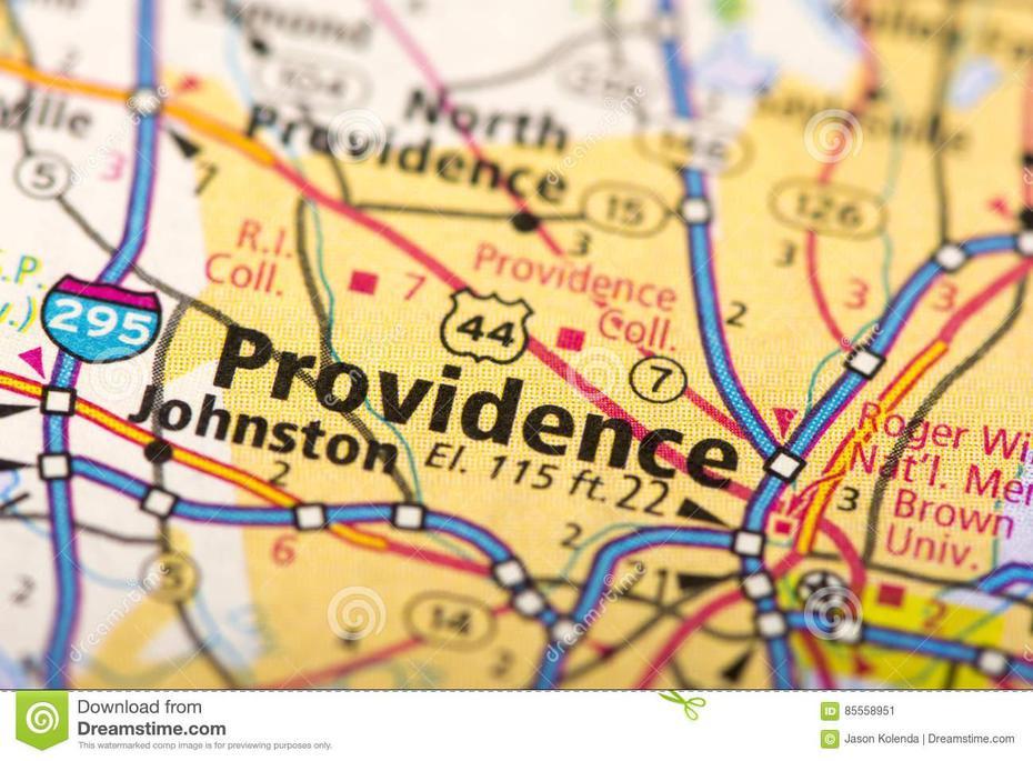 Providence, Rhode Island On Map Stock Image – Image Of Metropolitan …, Providence, United States, United States  Simple, Cool United States