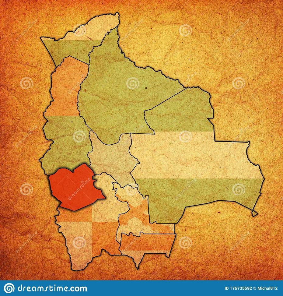 Territory Of Oruro Region On Administration Map Of Bolivia Stock …, Oruro, Bolivia, Hotels In Bolivia, Oruro Bolivia Women