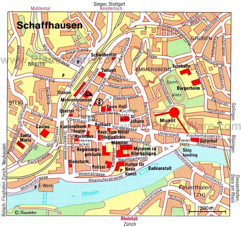 Top-Rated Tourist Attractions In Schaffhausen | Planetware, Schaffhausen, Switzerland, Canton Of Schaffhausen, Rhine Falls