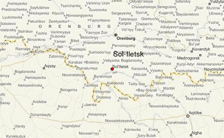 B”Sol-Iletsk Location Guide”, Sol’-Iletsk, Russia, Sol B, Orenburg Russia