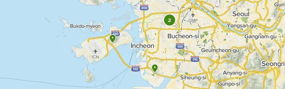 Best Trails In Incheon, South Korea | Alltrails, Incheon, South Korea, Outline  Of South Korea, Pusan South Korea