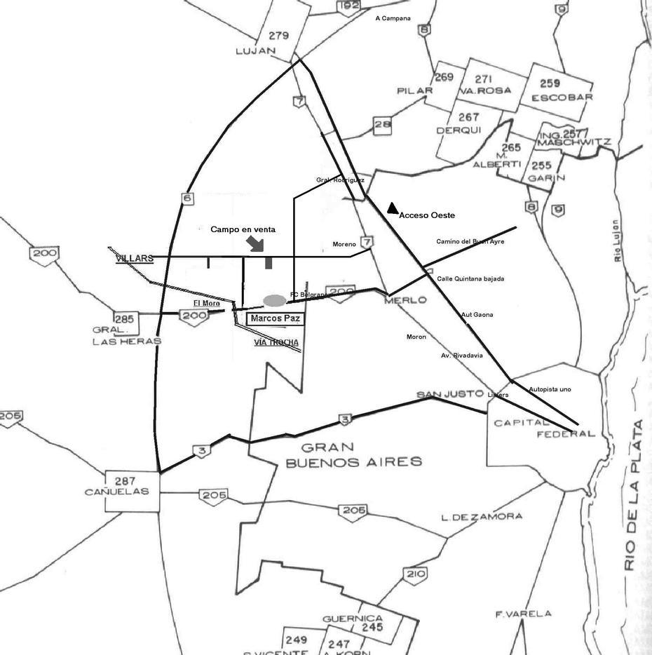 Campo Flor En Marcos Paz _ Mapa, Marcos Paz, Argentina, La Paz Hotels, Marco Da Paz