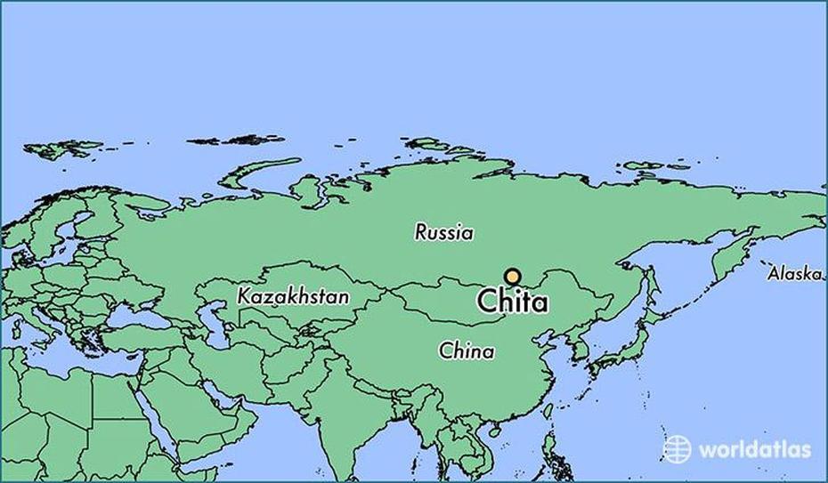 Where Is Chita, Russia? / Chita, Zabaykalsky Krai Map – Worldatlas, Chita, Russia, Nerchinsk, Russia  Color