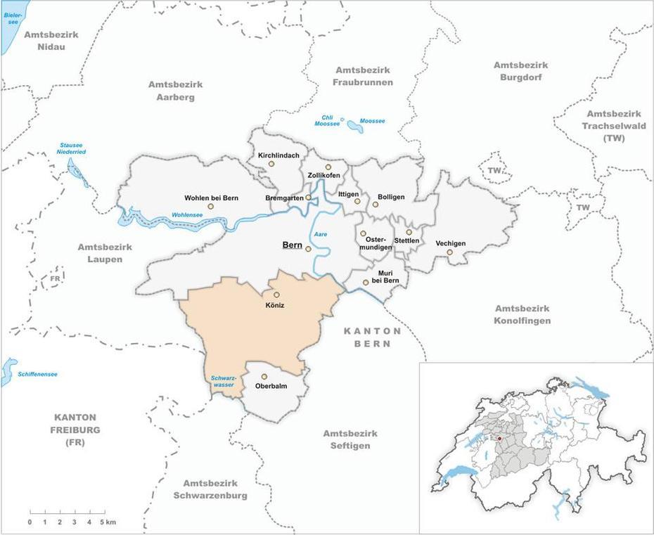 Koniz Map And Koniz Satellite Image, Köniz, Switzerland, Wedding Venue Bern Switzerland, Switzerland Location On World