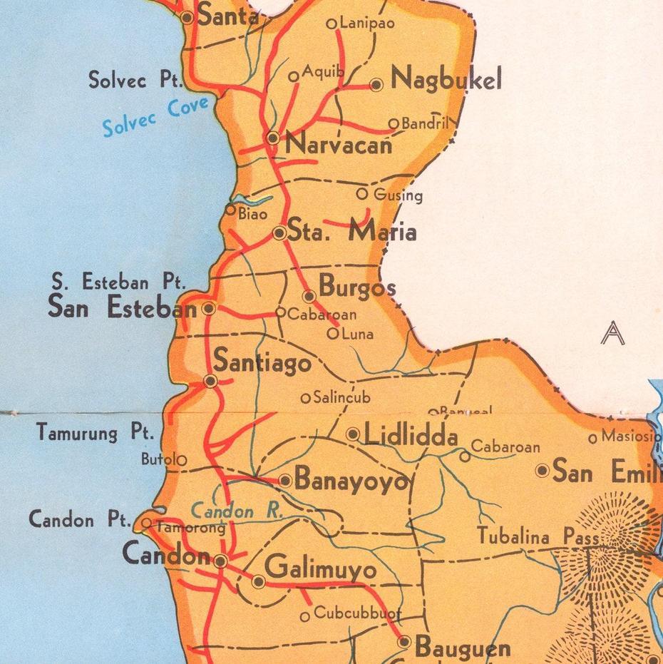 Large Vintage Map Of Ilocos Sur Philippines 1959 Very Rare | Etsy, Magsingal, Philippines, Philippines  Outline, Old Philippine