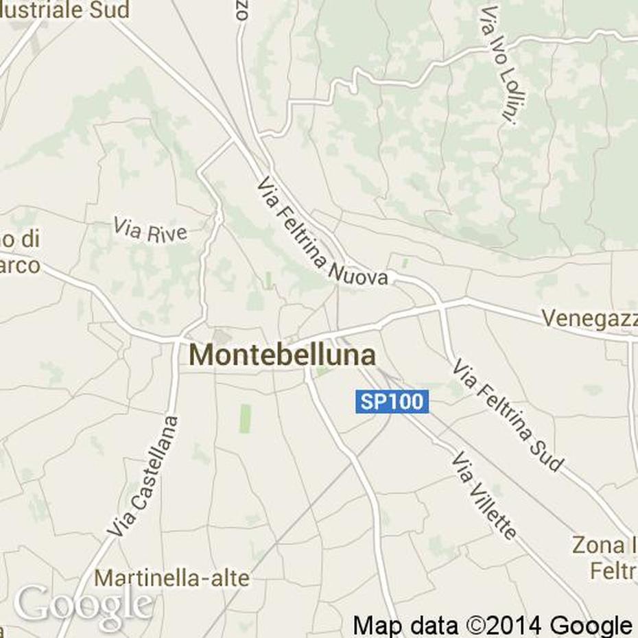 Mappa Di Montebelluna, Cartine Stradali E Foto Satellitari, Montebelluna, Italy, Treviso Italy, Italy  Plain