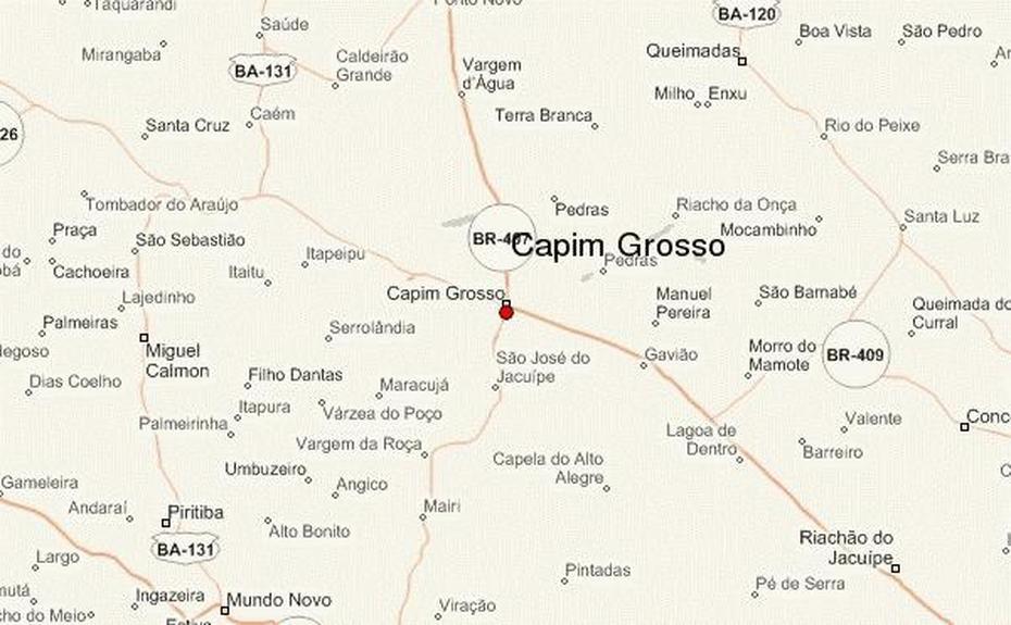 Mato Grosso Brazil, Mato Grosso Do Sul Brazil, Location Guide, Capim Grosso, Brazil