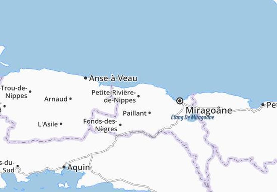 Michelin Petite-Riviere-De-Nippes Map – Viamichelin, Petite Rivière De Nippes, Haiti, Anse A  Veau, Ti Riviere Haiti