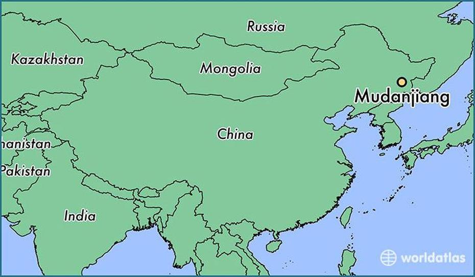 Where Is Mudanjiang, China? / Mudanjiang, Heilongjiang Map – Worldatlas, Mudanjiang, China, Zhangjiajie China, Zhenjiang China