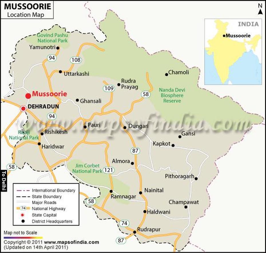 Mussoorie – Seat Of Oldest Schools In India, Mussoorie, India, Mussoorie Lake, Mussoorie Tourism