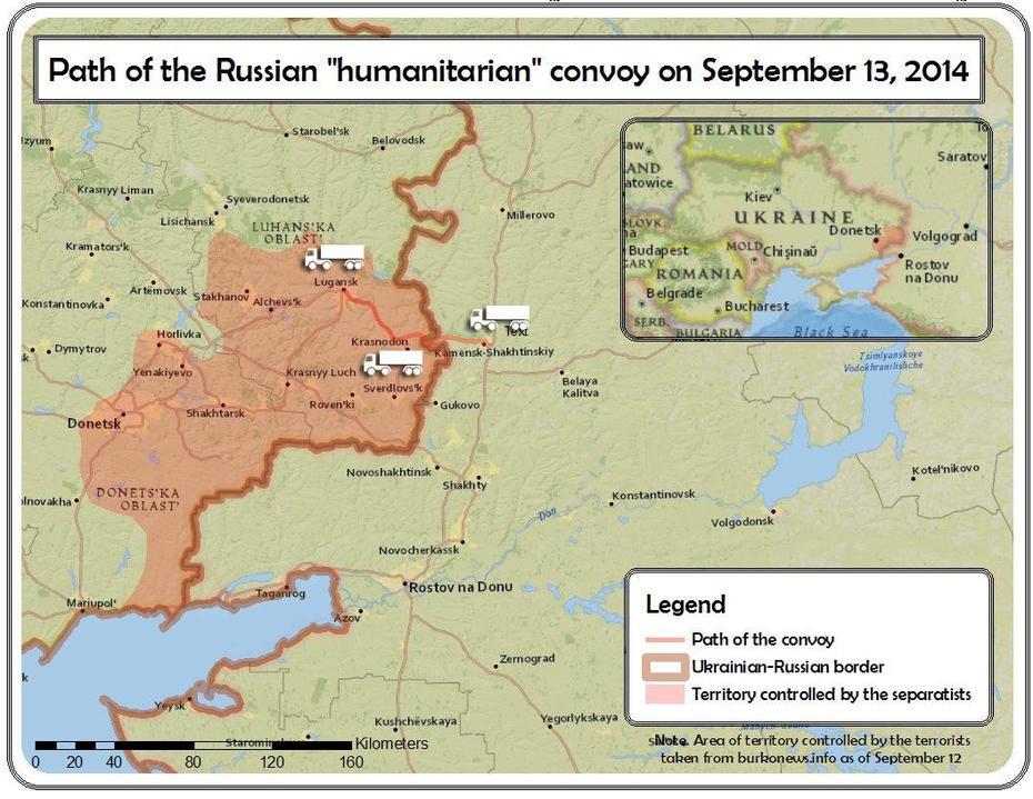 RussiaS “Humanitarian” Convoy Could Have Unloaded Weapons In …, Vyatskiye Polyany, Russia, Omsk Russia, South Russia