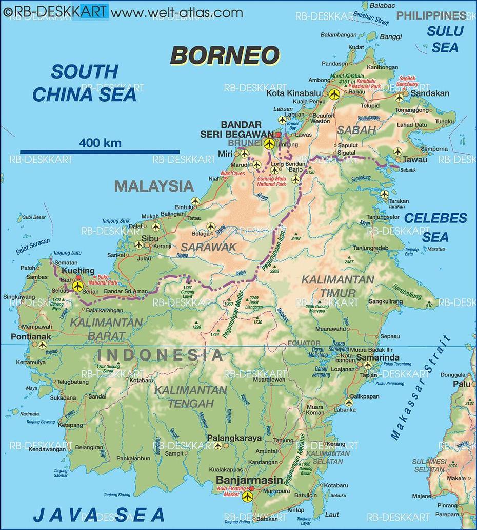 Samarinda Map, Samarinda, Indonesia, Mataram, Indonesia Political