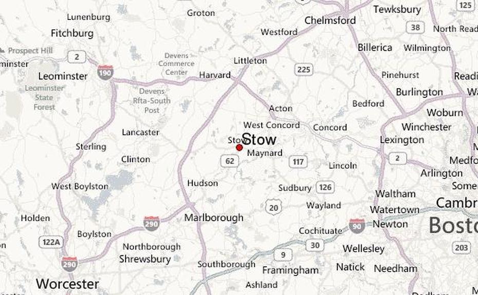 Stow Ohio, Of Stow On The Wold, Massachusetts, Stow, United States