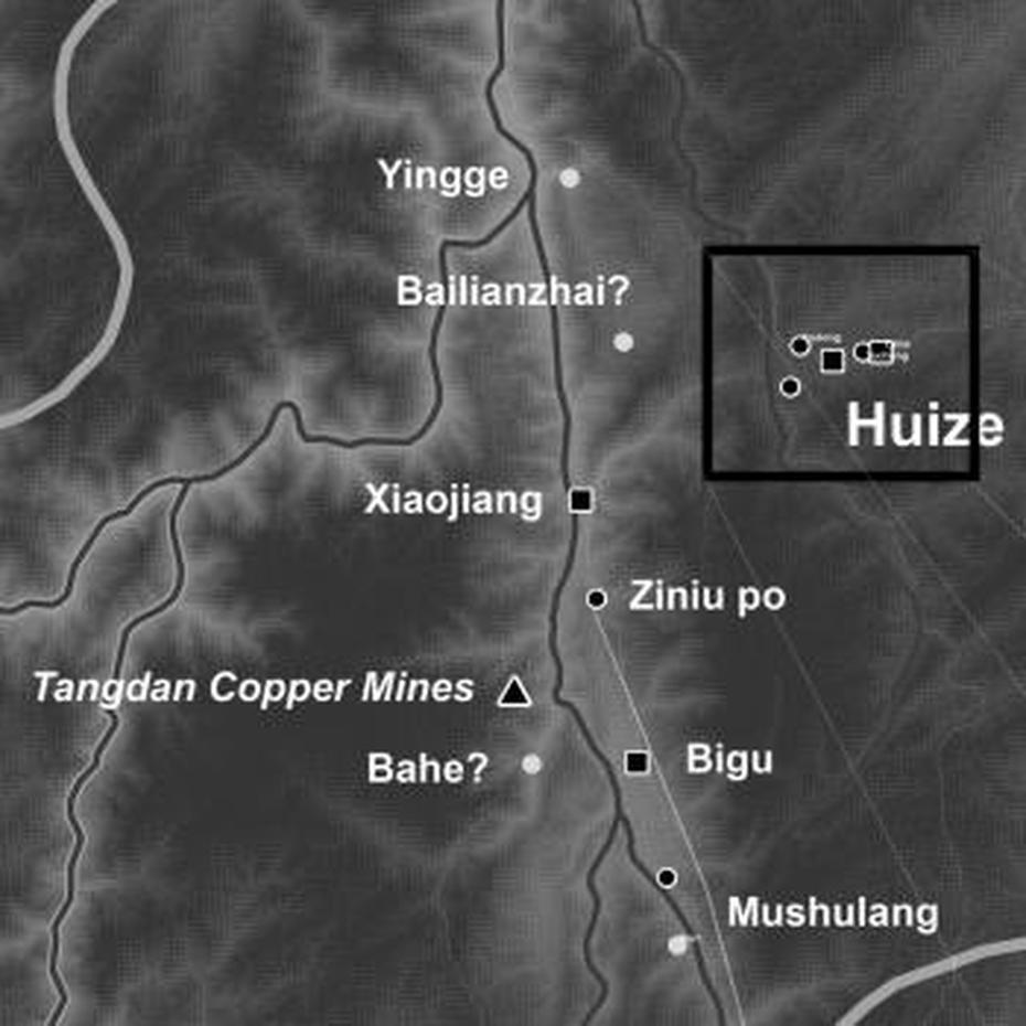 The Tangdan Copper Mines And The 1733 Earthquake: A Mining Community …, Jishi, China, China  Svg, Cities In China