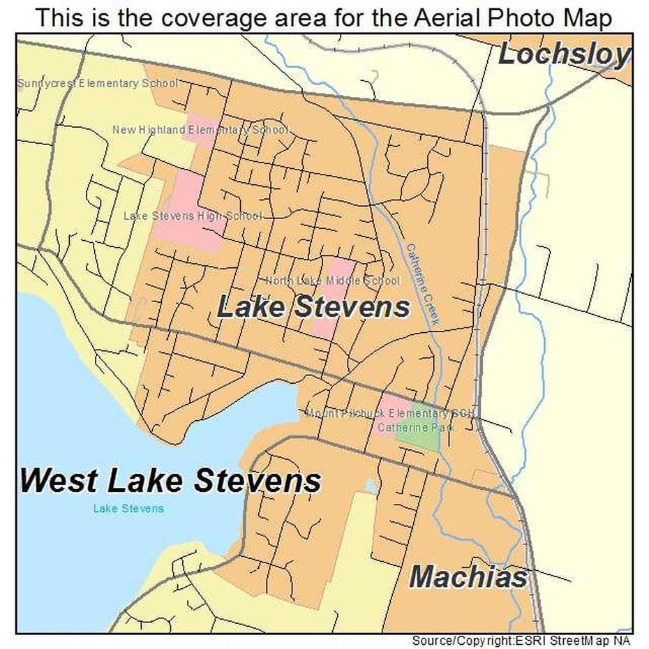 Usa  With States And Lakes, United States  With Rivers Labeled, Stevens, Lake Stevens, United States