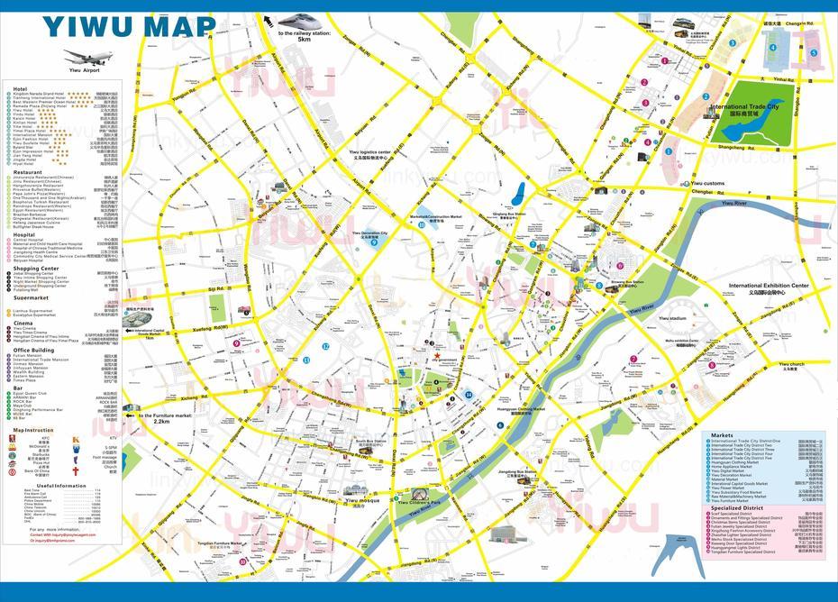 Yiwu China Map,Yiwu Map,Yiwu Market Map, Yiwu, China, Shaoxing China, Wuxi China